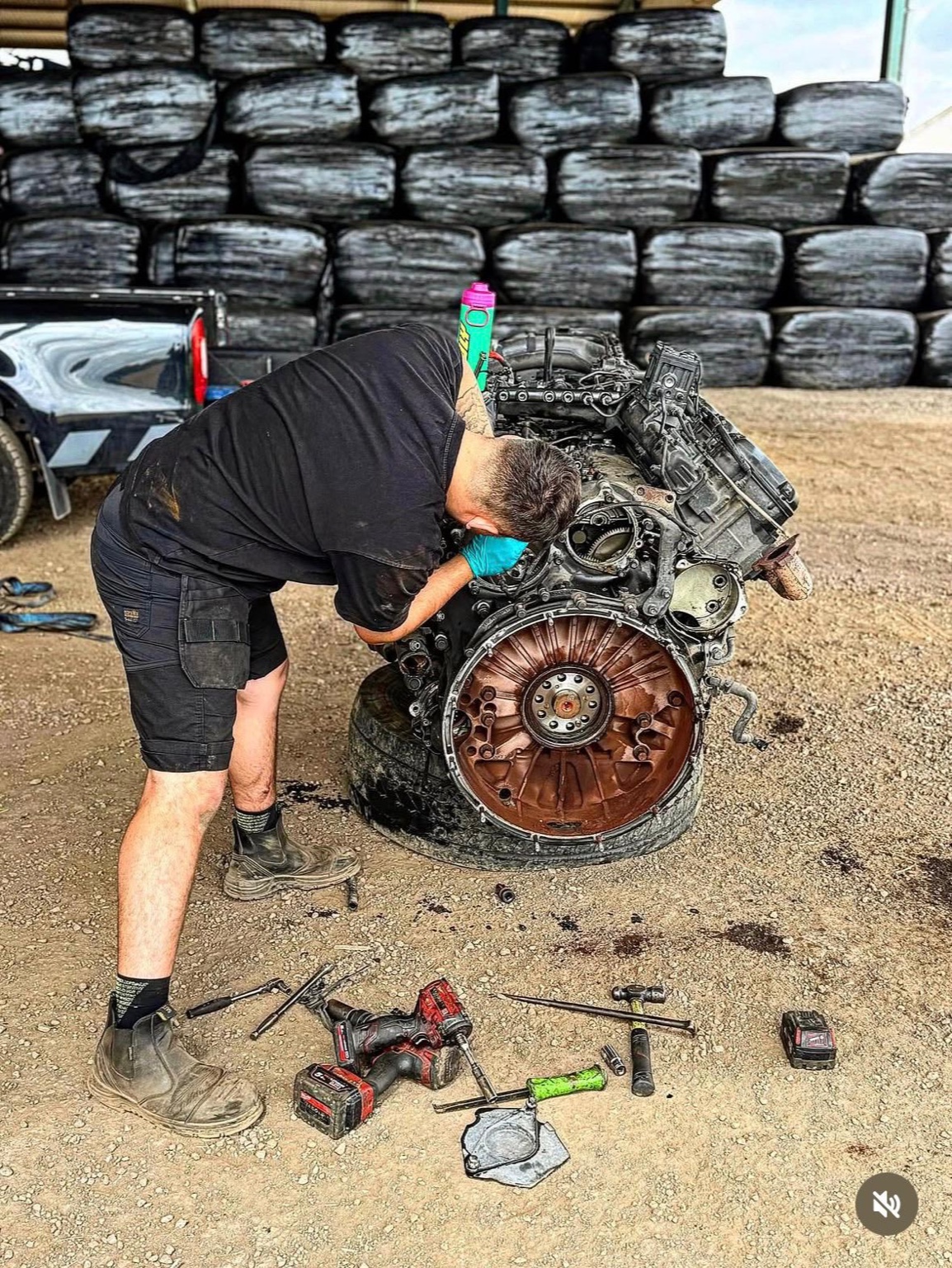 AMS Limited service van on site